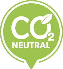 grünes Icon CO2-neutral